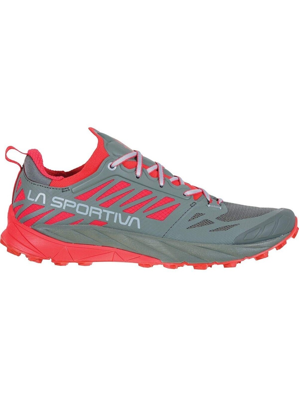 La Sportiva Kaptiva Women's 9.5 Trail Mountain Running Shoes Gray Hibiscus NEW